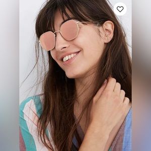 madewell cole mirror sunglasses